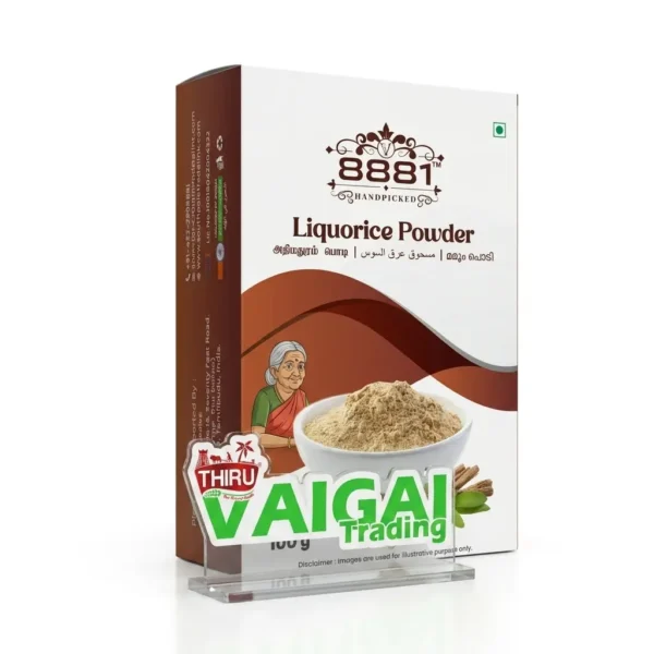 8881 LIQUORICE POWDER 100GM